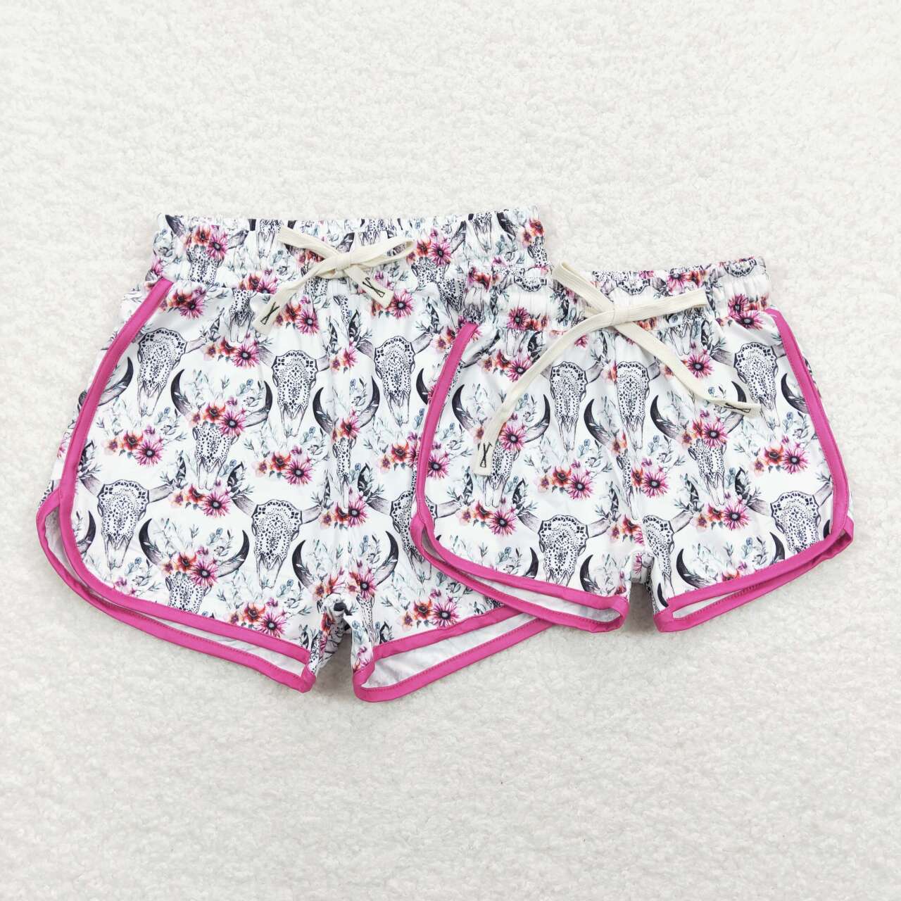 SS0127 adult shorts western cow RTS 202401
