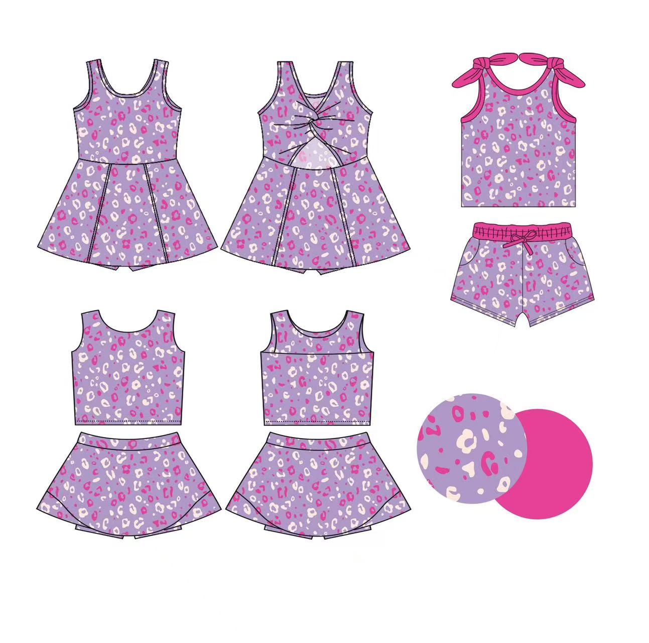 GSSO2684 leopard girl outfit 202506 preorder
