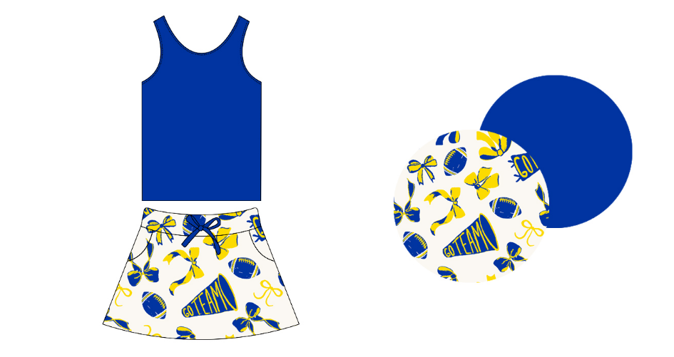 MOQ5 Custom  Rams  Yoga girl 0utfit 2025