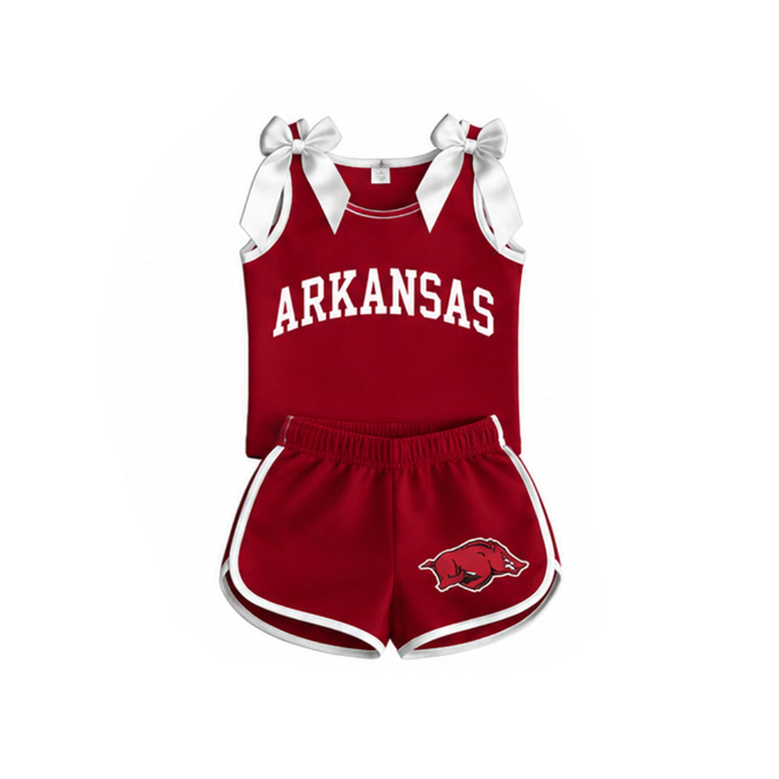 NO MOQ T Arkansaa cotton vinyl sports girl outfit shorts 202607 preorder