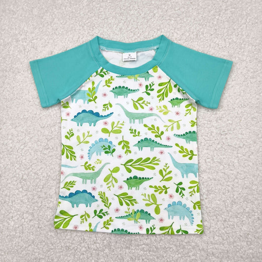 A3-21 Dinosaur  western boy  top t-shirt 202504 RTS