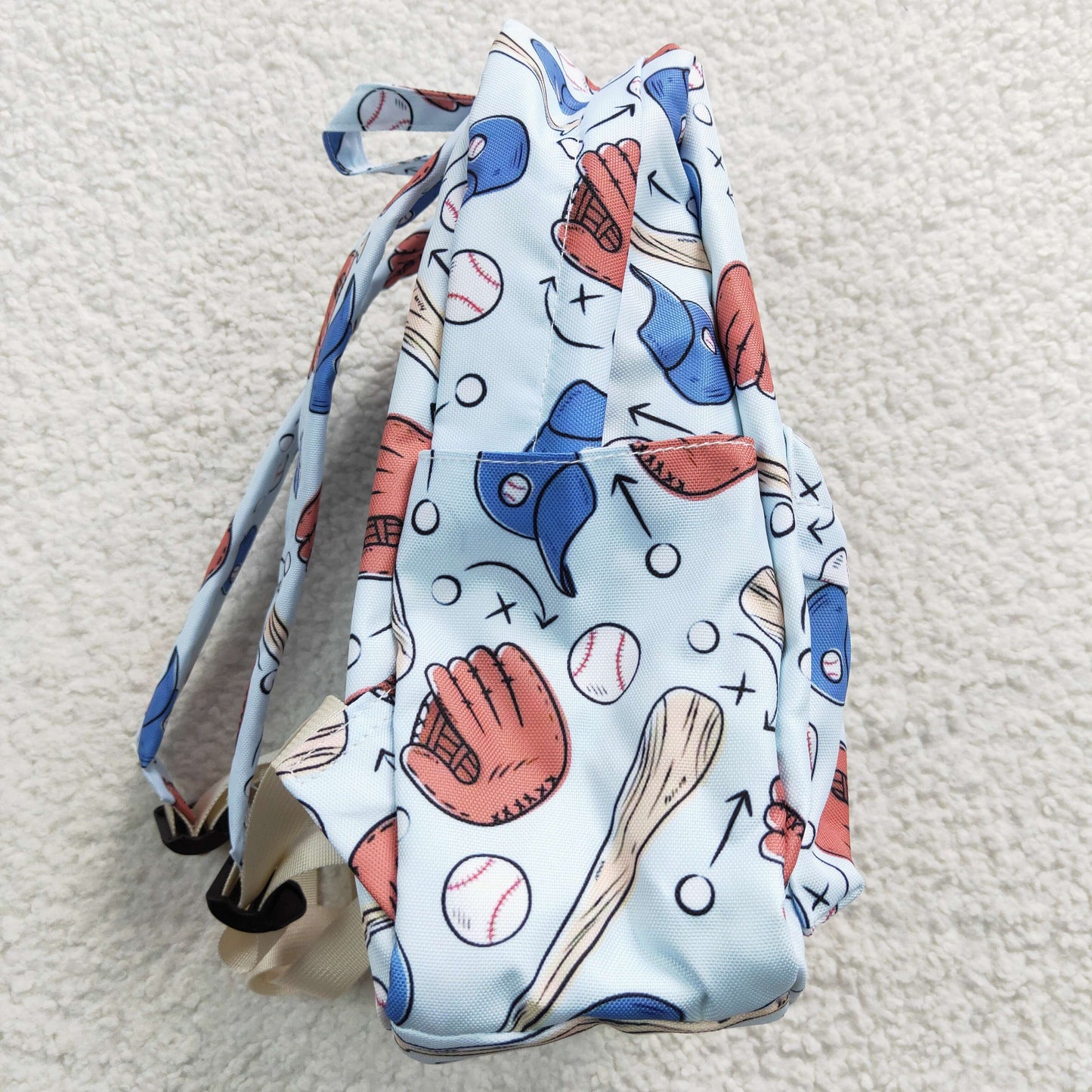 BA0075  western baseball backpack bag  RTS 13*5*17inches( Free shipping order $100+