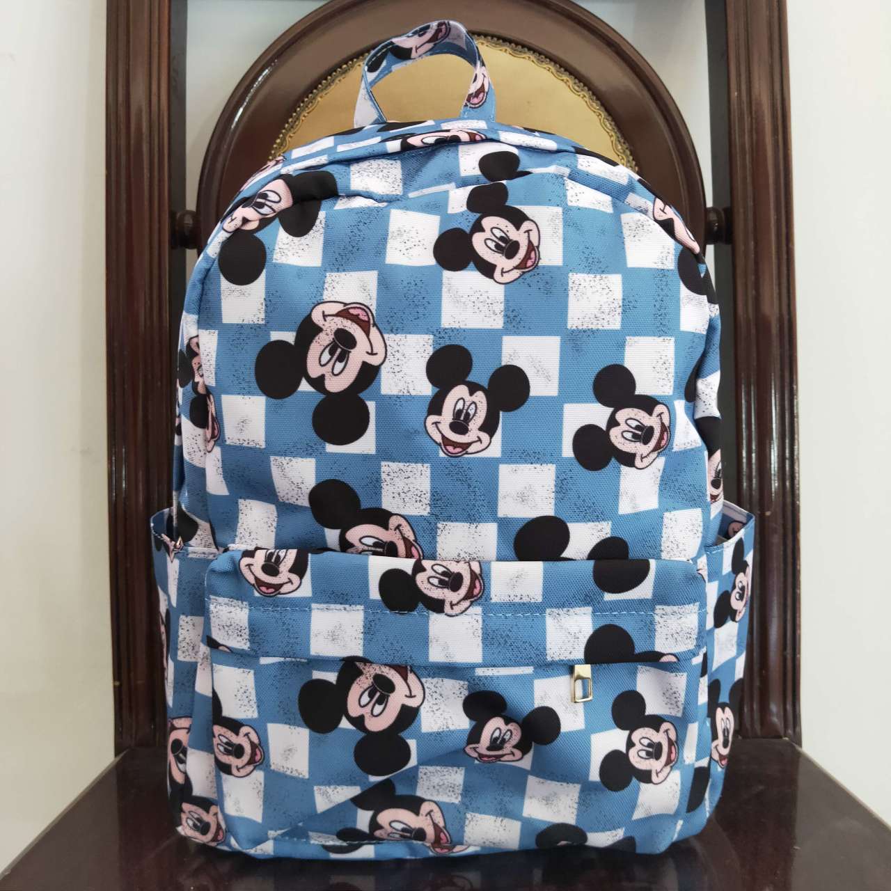 BA0091 RTS 10*13.9*4 inches western mouse cartoon backpack cartoon bag 20230719