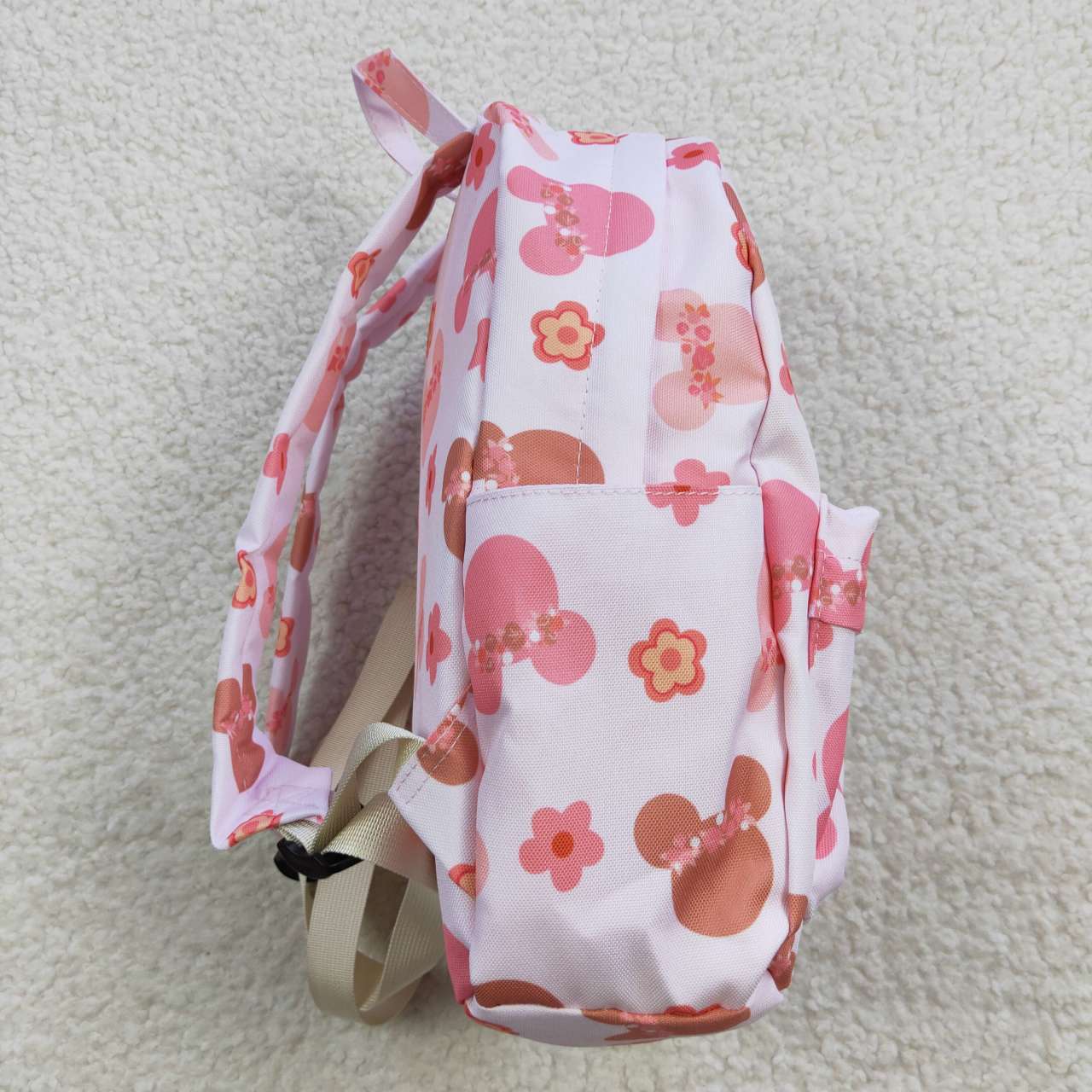 BA0092 RTS 10*13.9*4 inches western mouse cartoon pink backpack cartoon bag 20230719