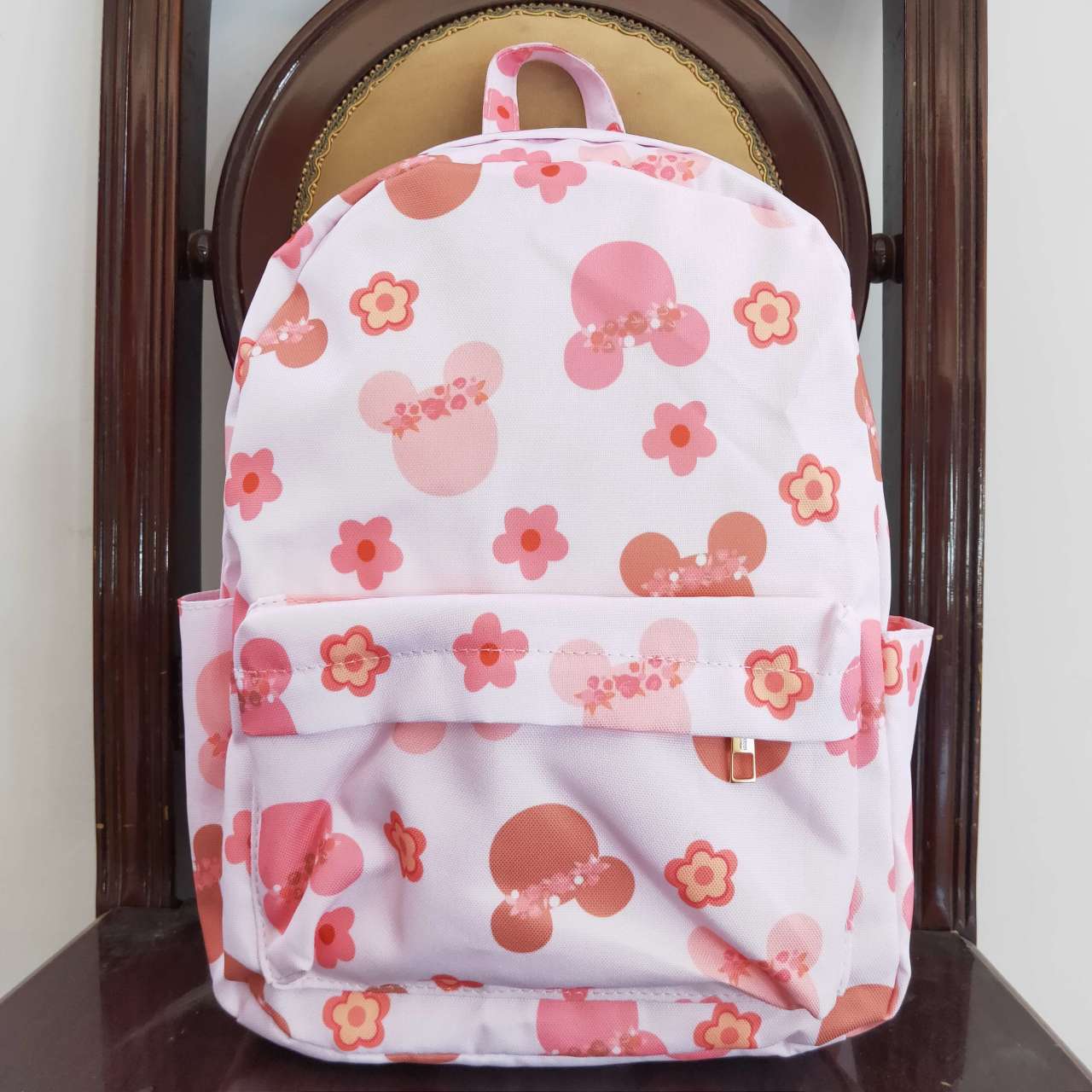 BA0092 RTS 10*13.9*4 inches western mouse cartoon pink backpack cartoon bag 20230719