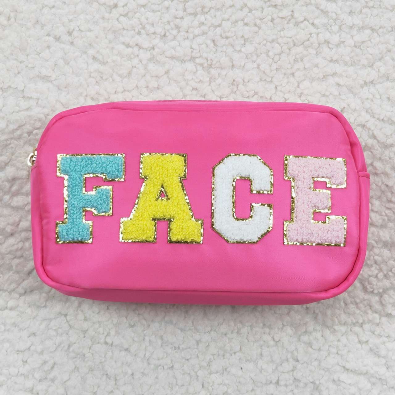 BA0094 make up bag western pink 20230703 preorder 10*14*24cm