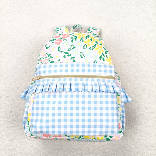 BA0097 western pink flower backpack bag  RTS 13*5*17 inches  RTS  Free shipping order $100+