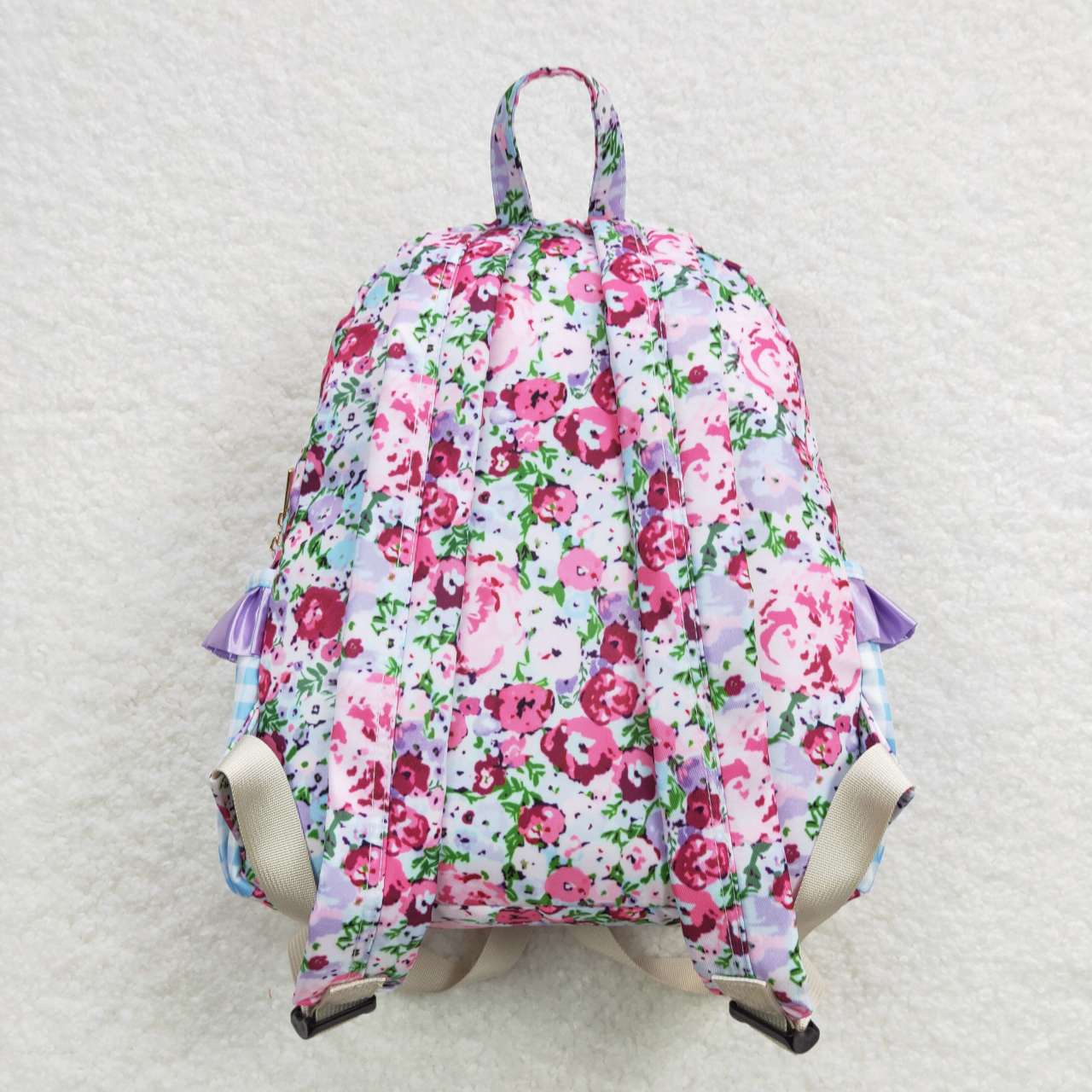 BA0099 western lace pink flower small backpack bag RTS Free shipping order $100+