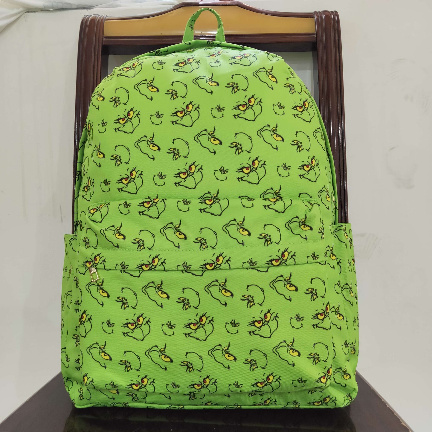 BA0119 western grinch girl cartoon backpack bag 202408 10*13.9*4 inches RTS Free shipping order $100+