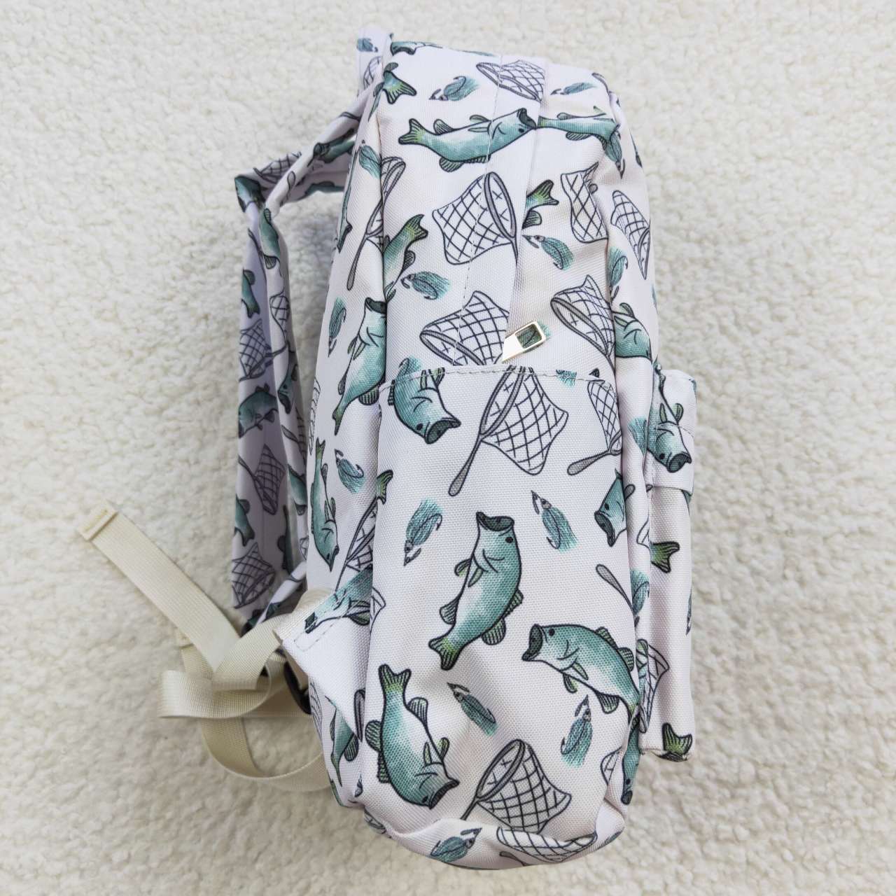 BA0123 RTS 10*13.9*4 inches western fish pink backpack cartoon bag  Free shipping order $100+