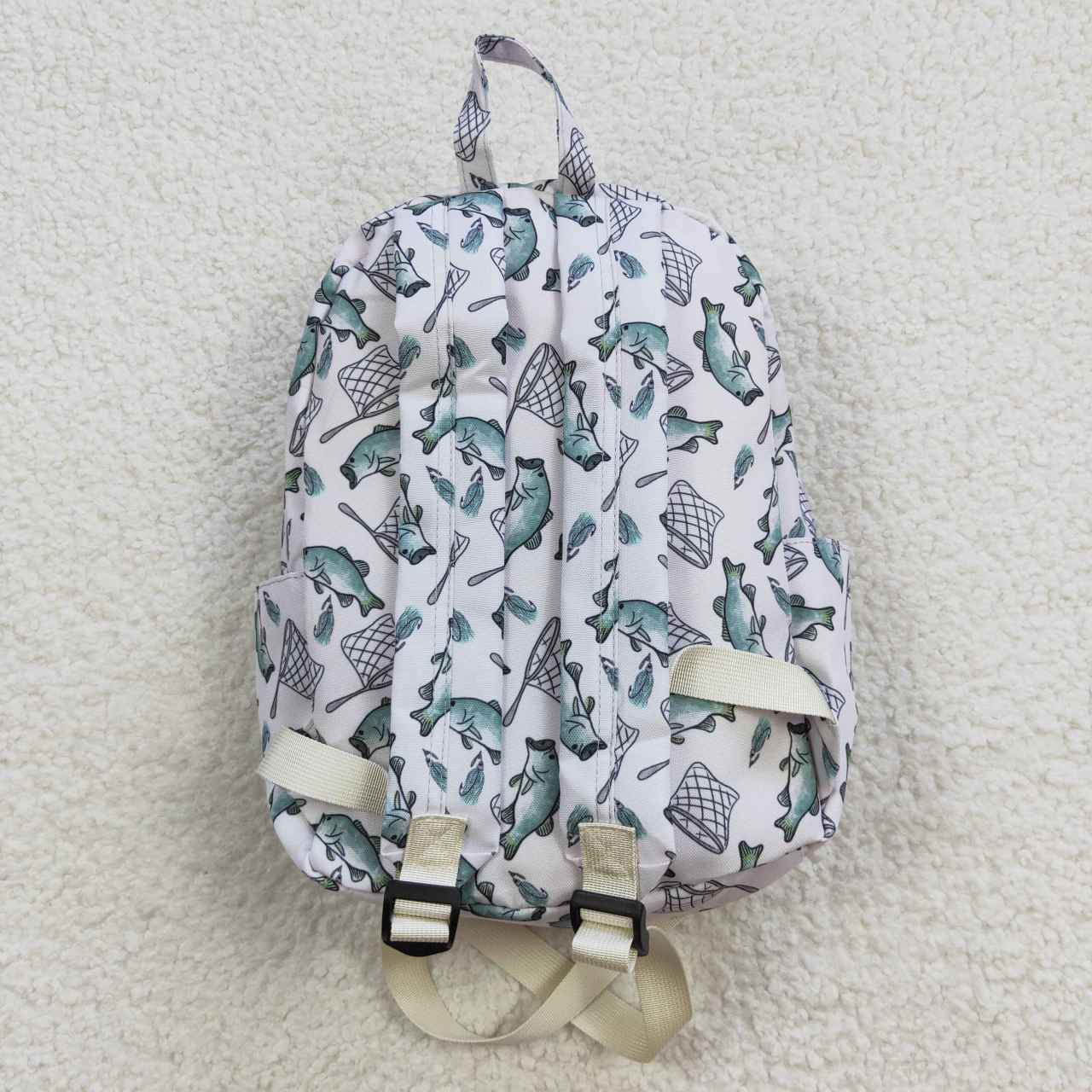 BA0123 RTS 10*13.9*4 inches western fish pink backpack cartoon bag  Free shipping order $100+