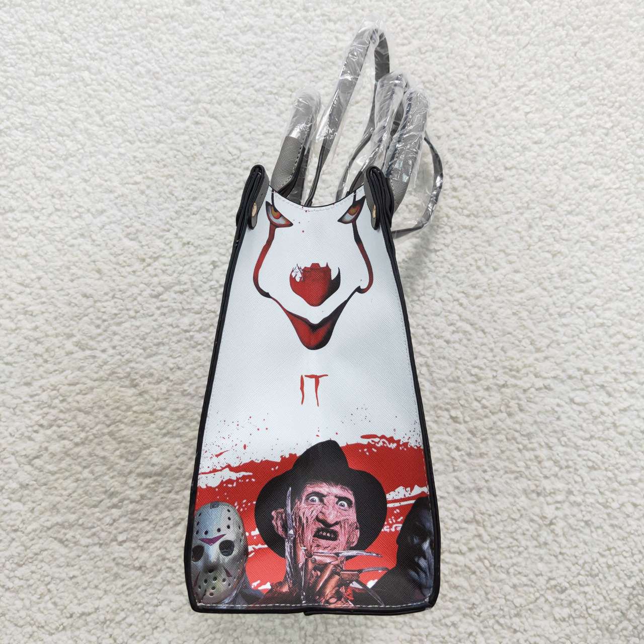 BA0136 handbag halloween clawn 10.3*13.5*5.5 inches bag