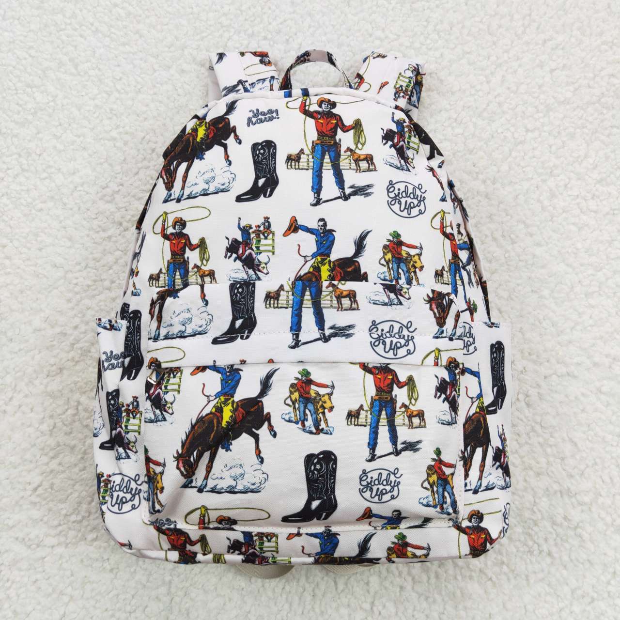 BA0142 RTS 10*13.9*4 inches western horse cowboy backpack bag  Free shipping order $100+