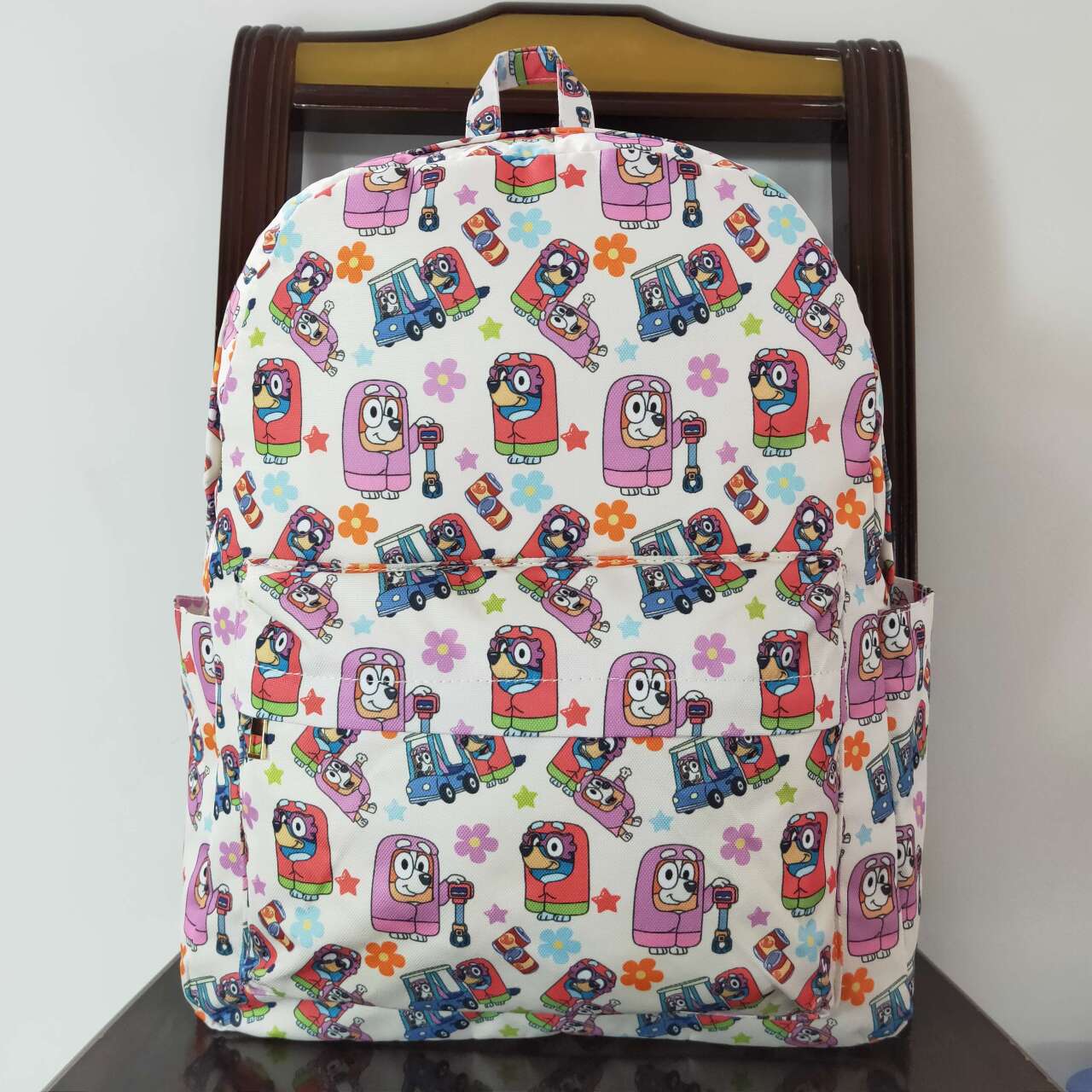 BA0186 western bluey dog backpack  bag  RTS  Free shipping order $100+