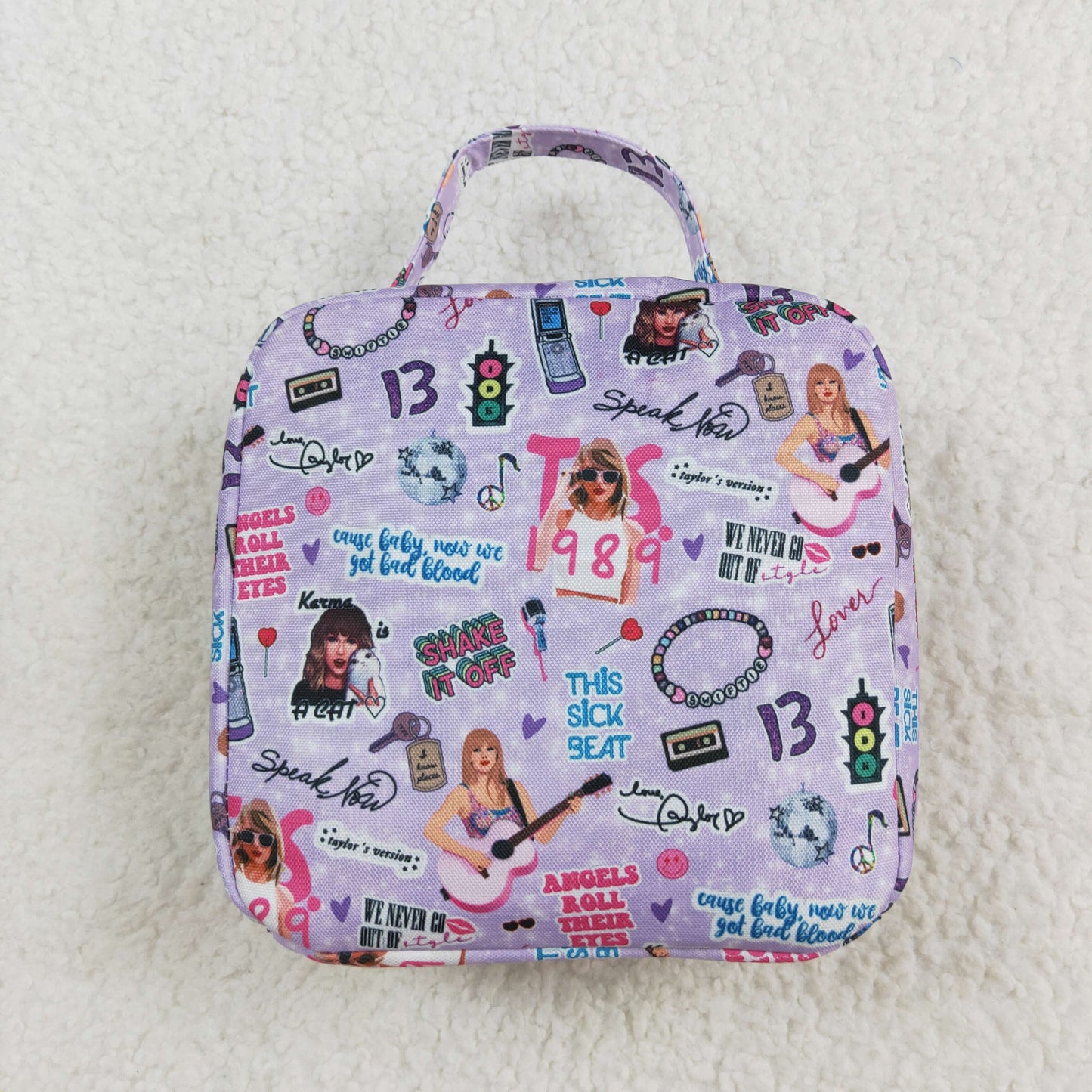 BA0229 RTS 3.5 *8.5*8.5 inches Taylor swift TS sibling western Lunch bag 202412