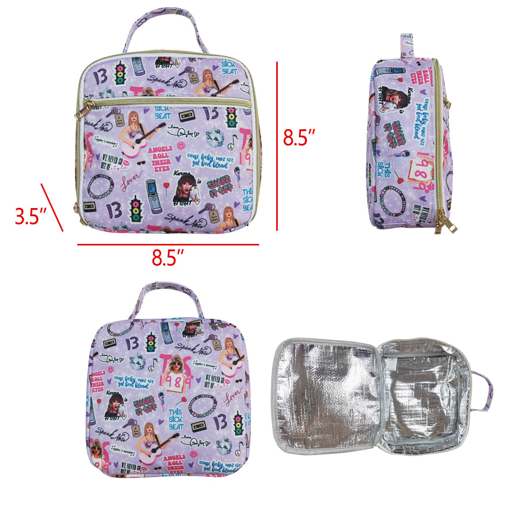 BA0229 RTS 3.5 *8.5*8.5 inches Taylor swift TS sibling western Lunch bag 202412