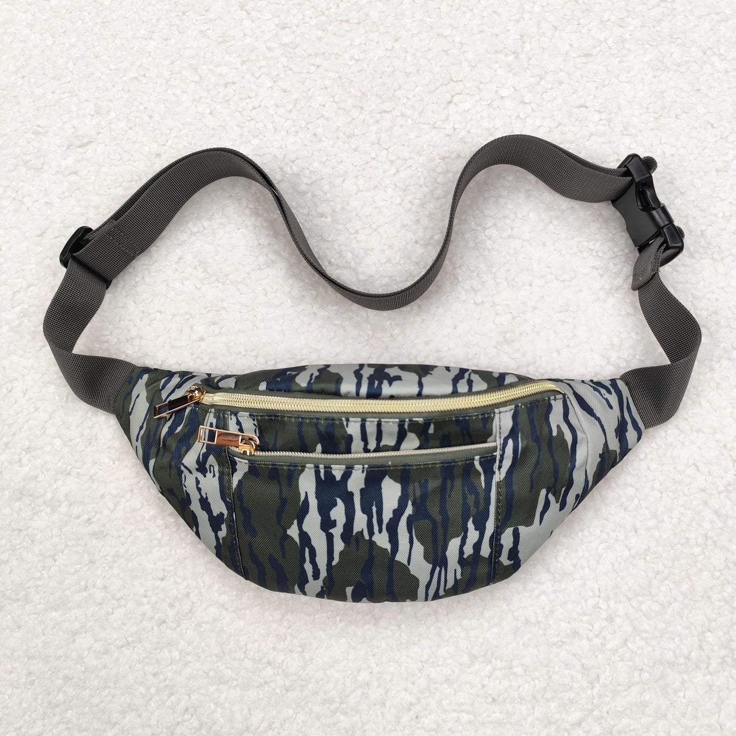 BA0258 camo preorder the Fanny pack 13*5.7*3 inches Waist Bag 202409 RTS( Free shipping order $100+
