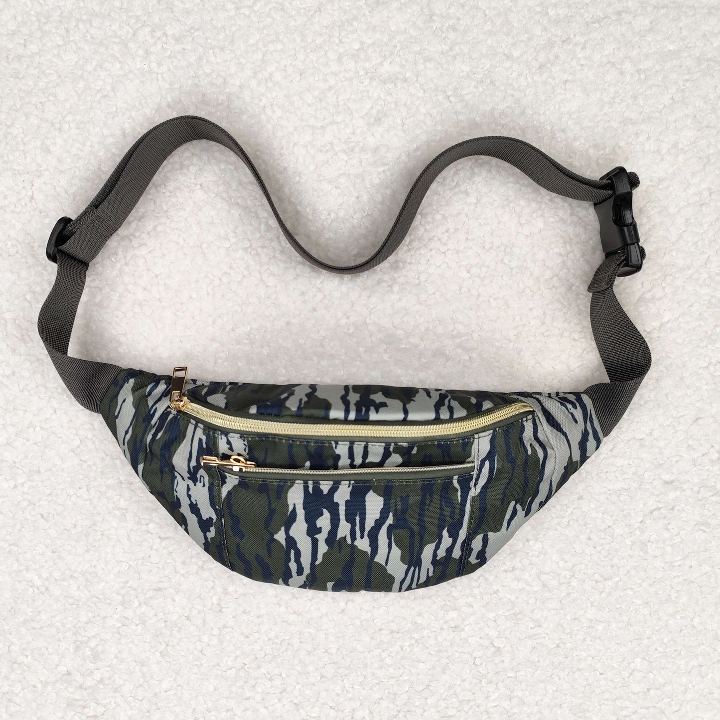 BA0258 camo preorder the Fanny pack 13*5.7*3 inches Waist Bag 202409 RTS( Free shipping order $100+
