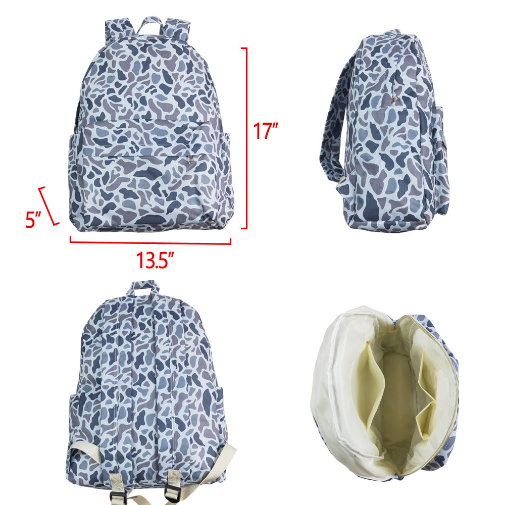 BA0260  camo backpack bag 13*5*17inches  RTS  Free shipping order $100+
