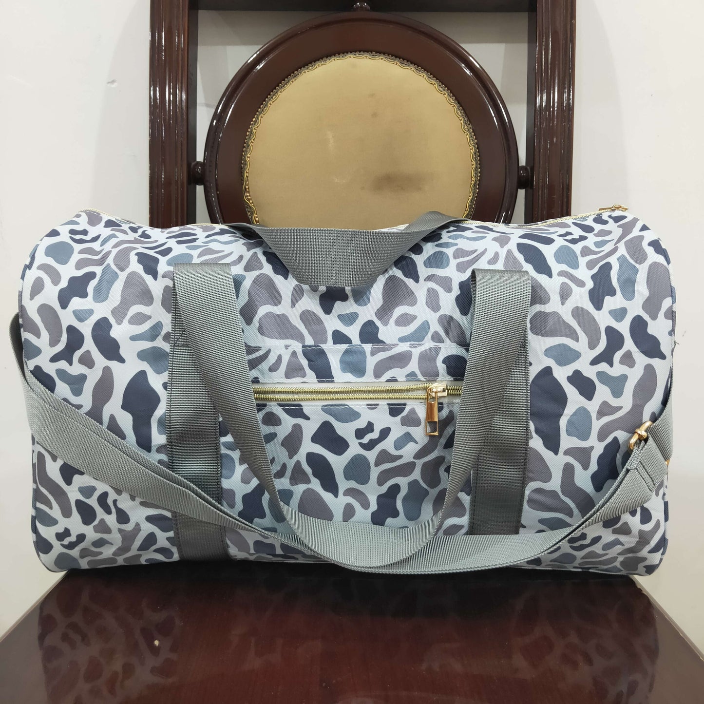 BA0262 camo handbag hold-all bag 18.5*11.2*7.9 inches RTS  Free shipping order $100+