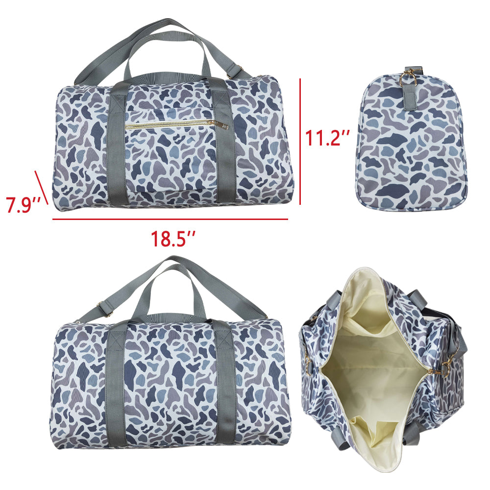BA0262 camo handbag hold-all bag 18.5*11.2*7.9 inches RTS  Free shipping order $100+