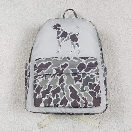 BA0268 dog hunt camo backpack bag 10*13.9*4 inches RTS Free shipping order $100+