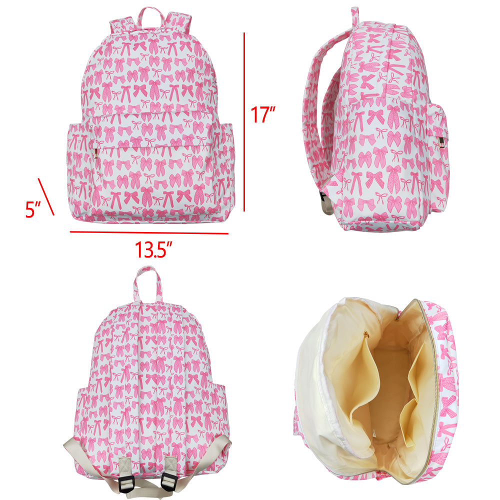 BA0285 bow 17*13.5*5 inches western backpack RTS Free shipping order $100+