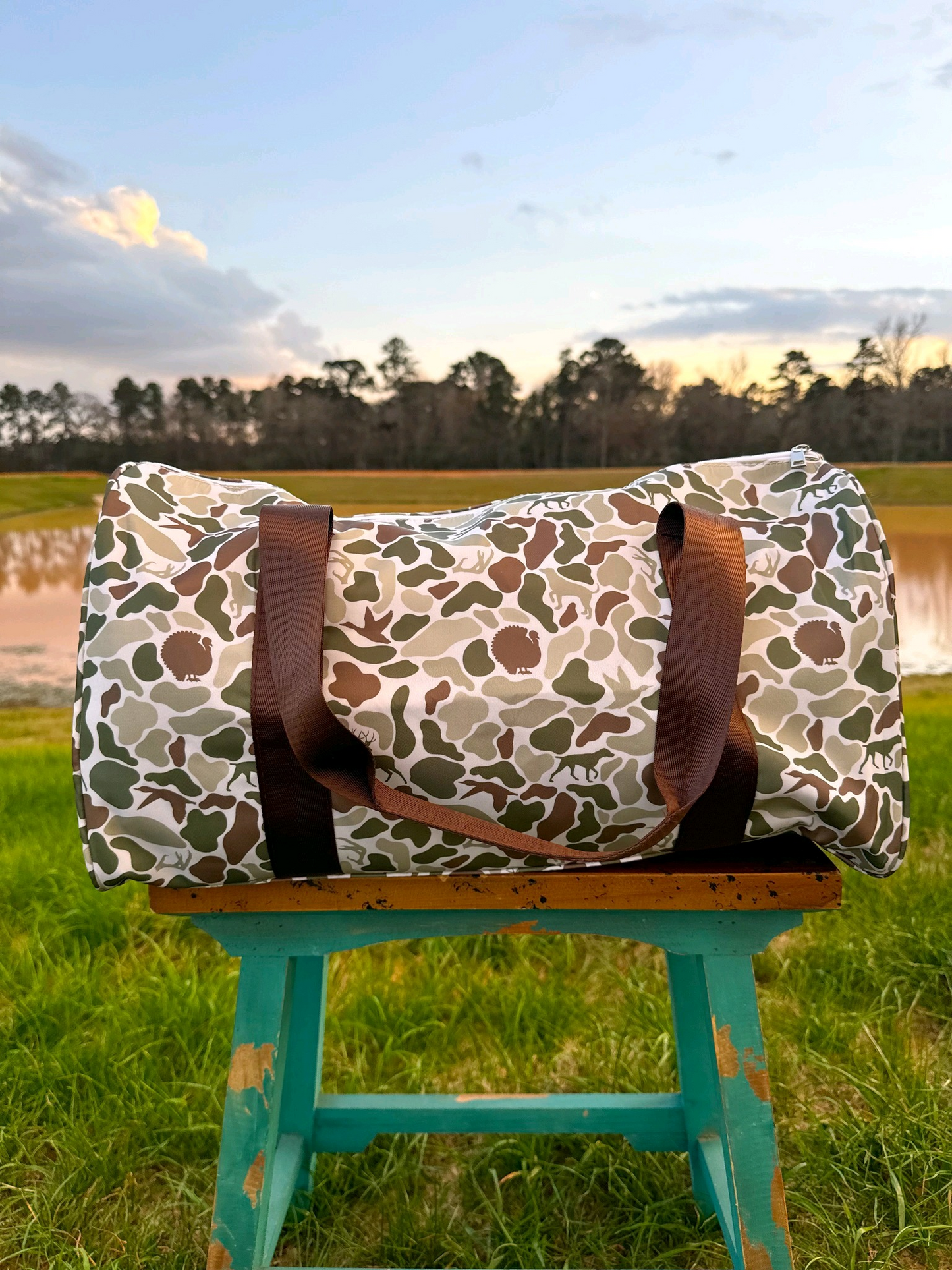 BA0287 camo handbag hold-all bag 18.5*11.2*7.9 inches RTSRTS Free shipping order $100+