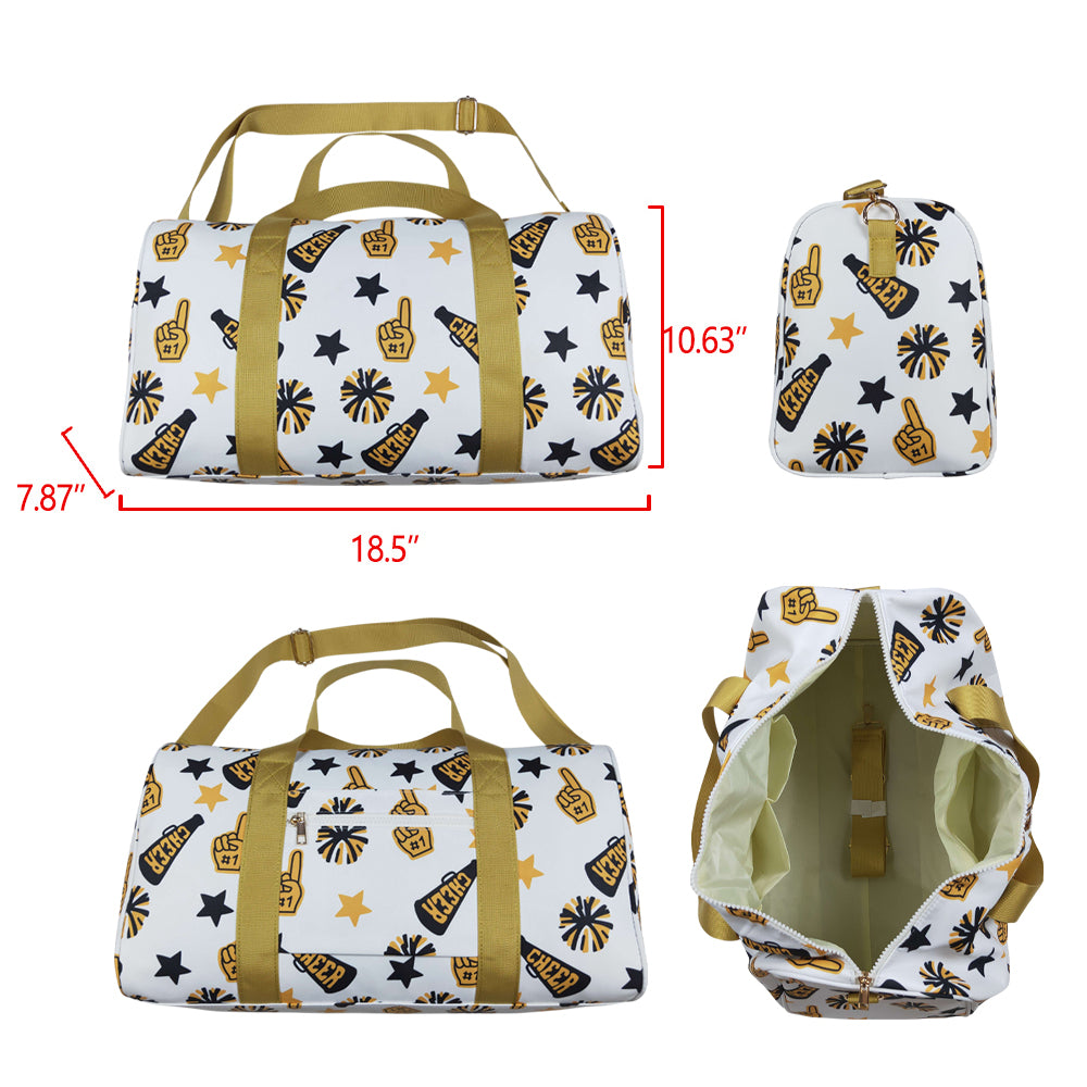 BA0370 Cheer handbag hold-all bag 18.5*11.2*7.9 inches 202510 RTS Free shipping order $100+(副本)