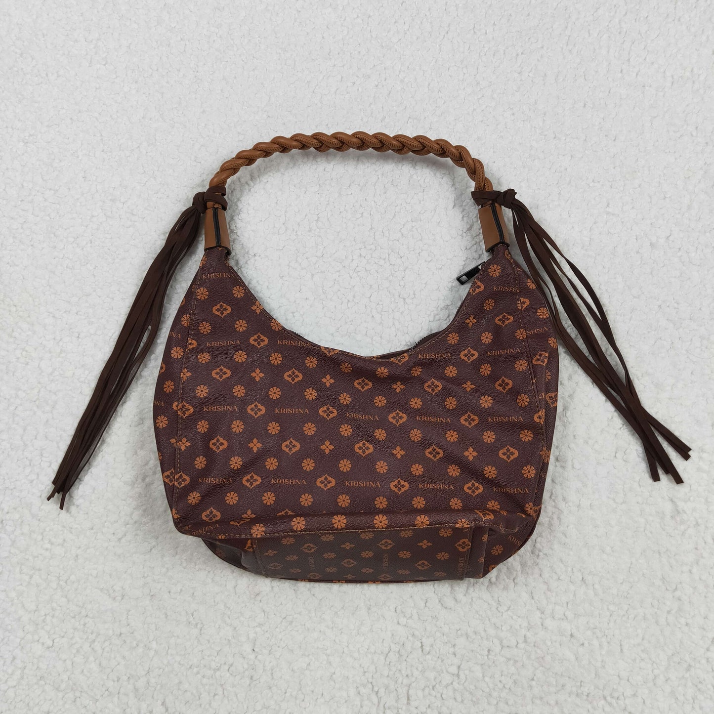 BA0373 Women's Bohemian sling Brown Bag Strap inches leather bag 202508 RTS free shipping over $100