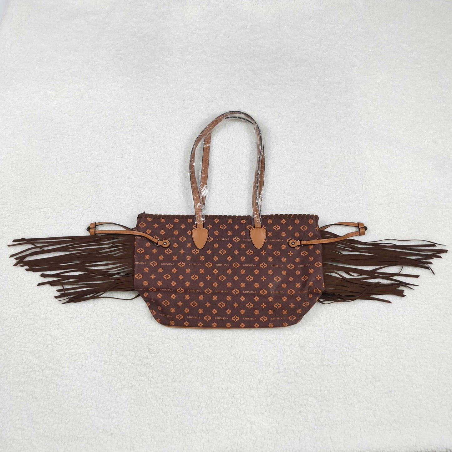 BA0373 Women's Bohemian sling Brown Bag Strap inches leather bag 202508 RTS free shipping over $100