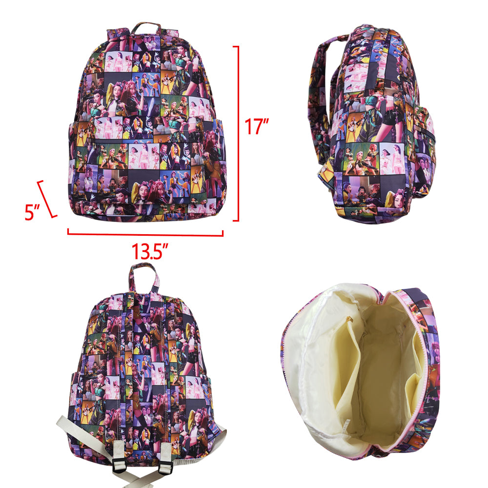 BA0386 kpop backpack bag 5*17*13.5 inches 202601 RTS