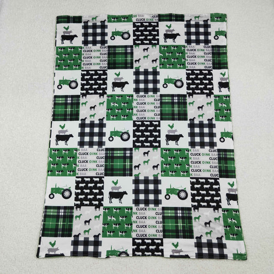 BL0056 Moo cluck girl blanket  202510 RTS