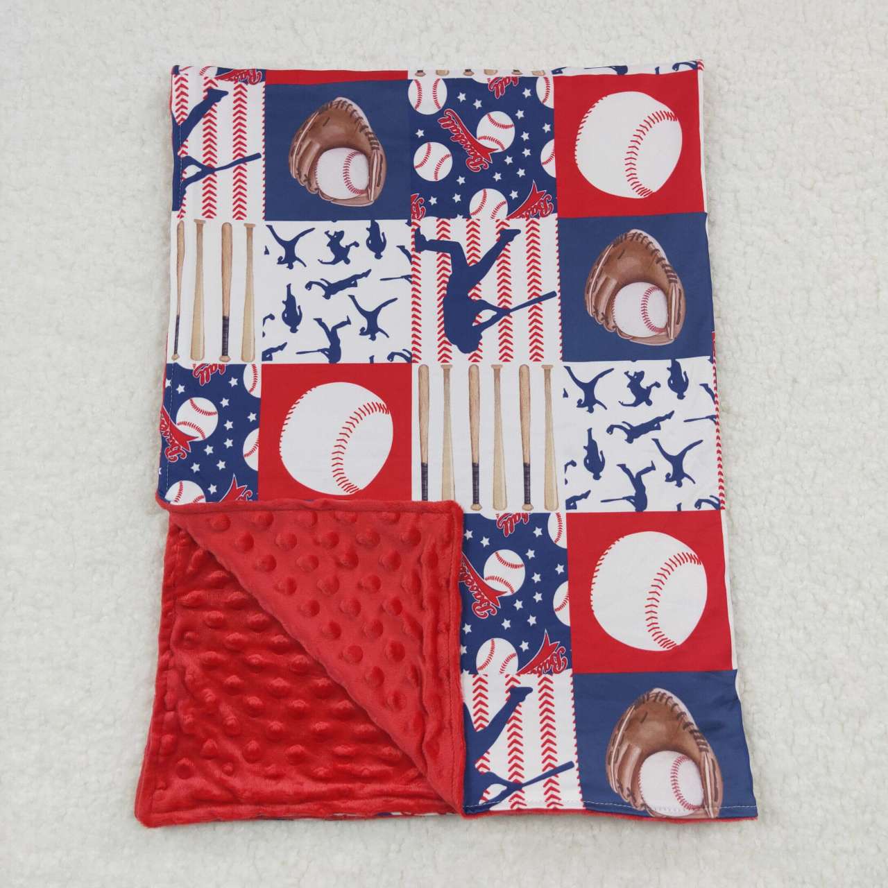 BL0063 preorder western baseball blanket 20230731 RTS