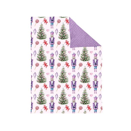 BL0065 preorder western nutcracker christmas blanket preorder 20230707