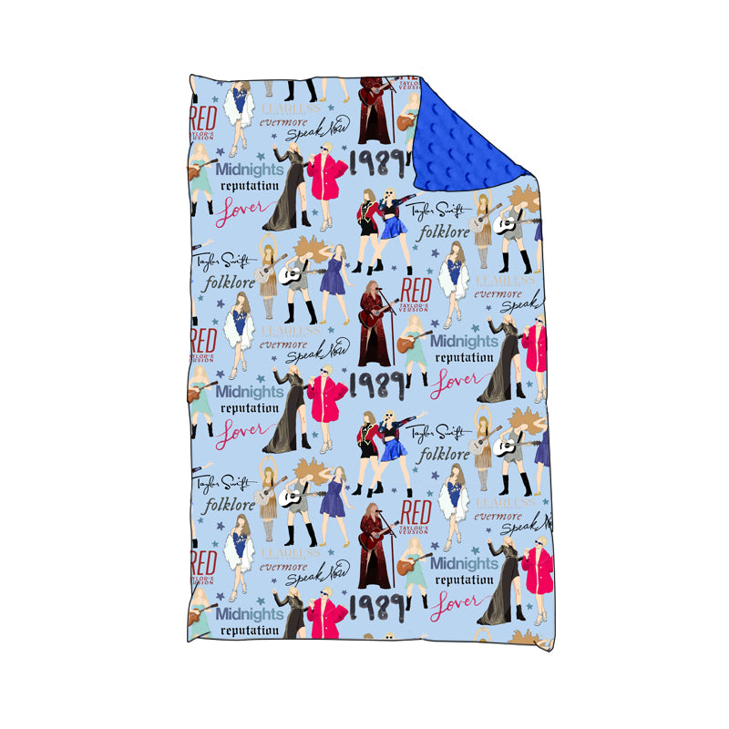 BL0125 taylor girl blanket swift 1989 RTS