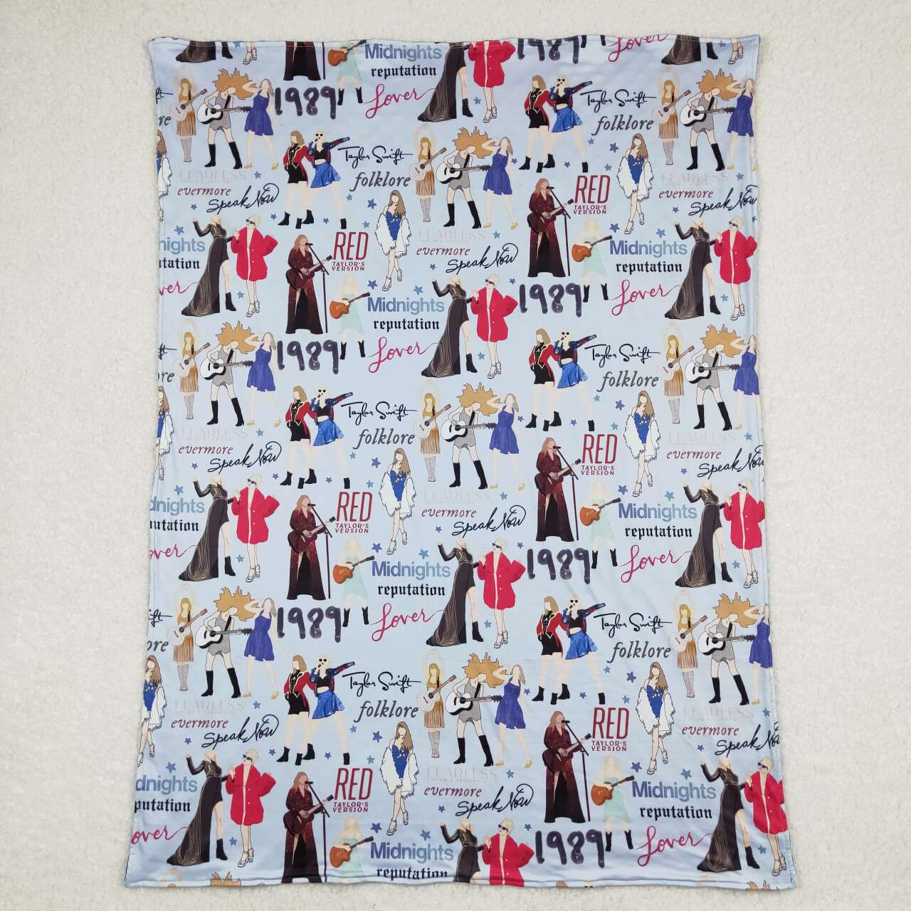 BL0125 taylor girl blanket swift 1989 RTS