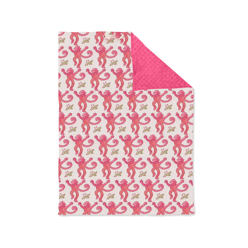 BL0128 custom MOQ3 western monkey blanket 202403