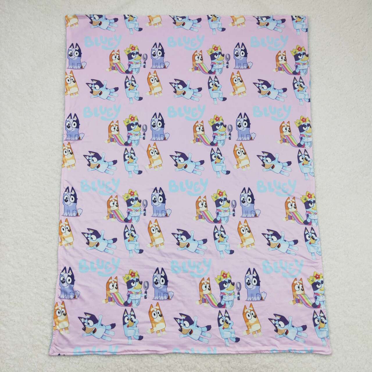 BL0130 bluey dog blanket western RTS 202405