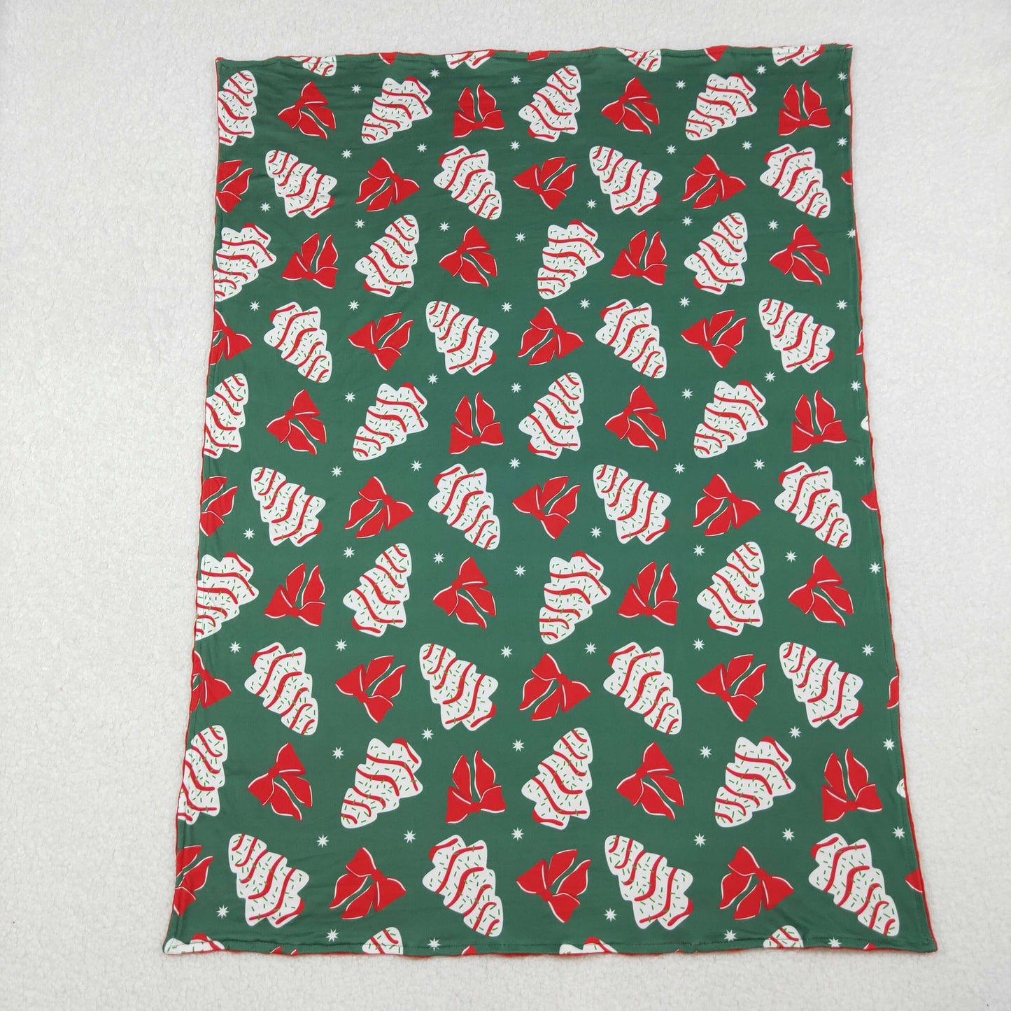 BL0172 RTS Christmas tree western blanket 202510 RTS