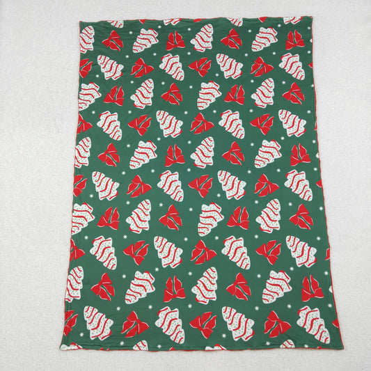 BL0172 RTS  Christmas tree western blanket 202510  RTS