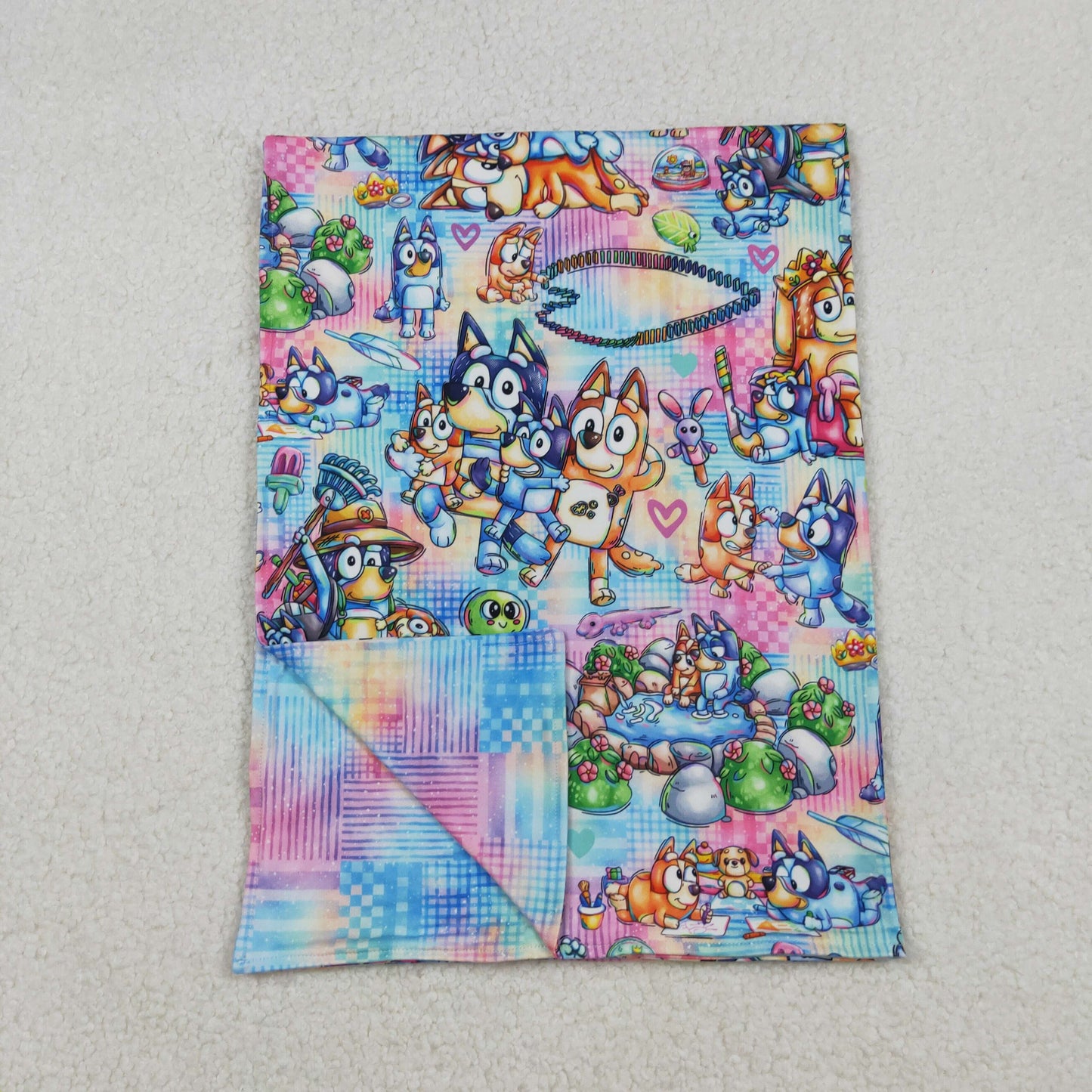BL0192 Bluey western blanket 202509 RTS