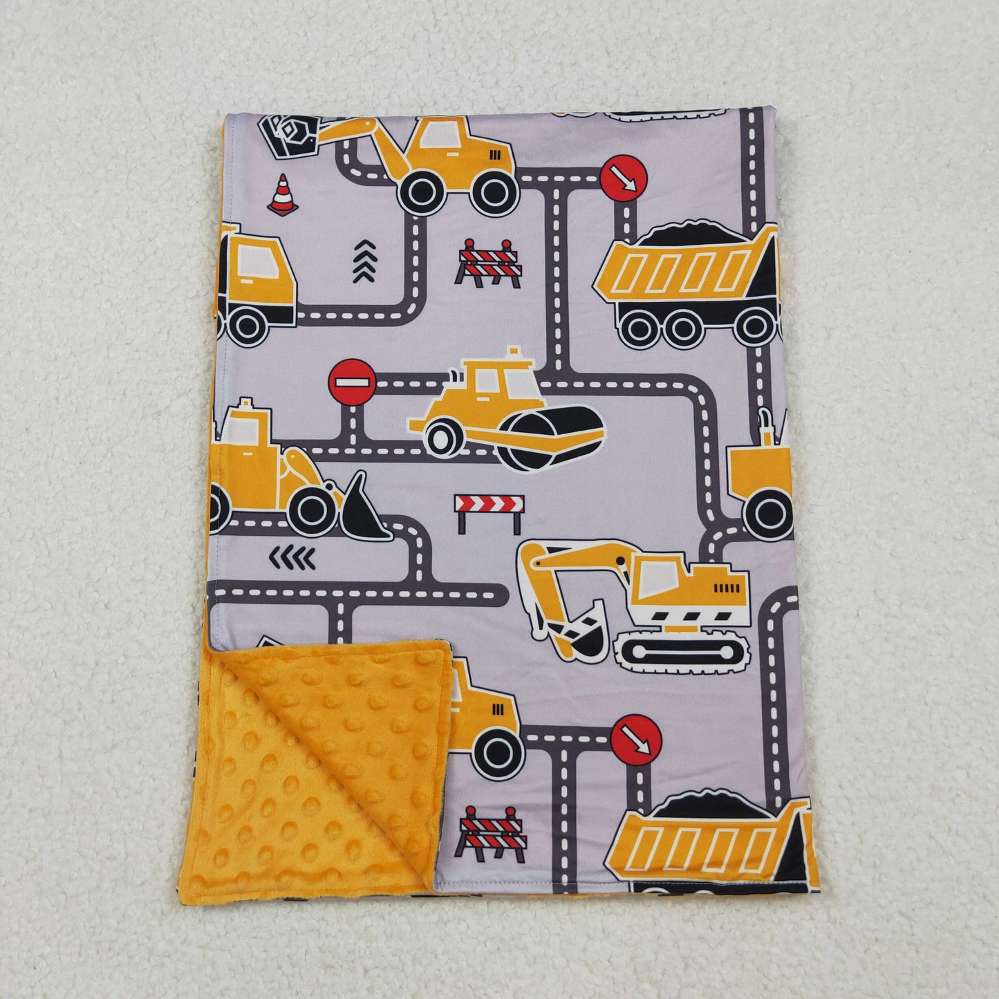 BL0199 car tractor western blanket 202509 RTS