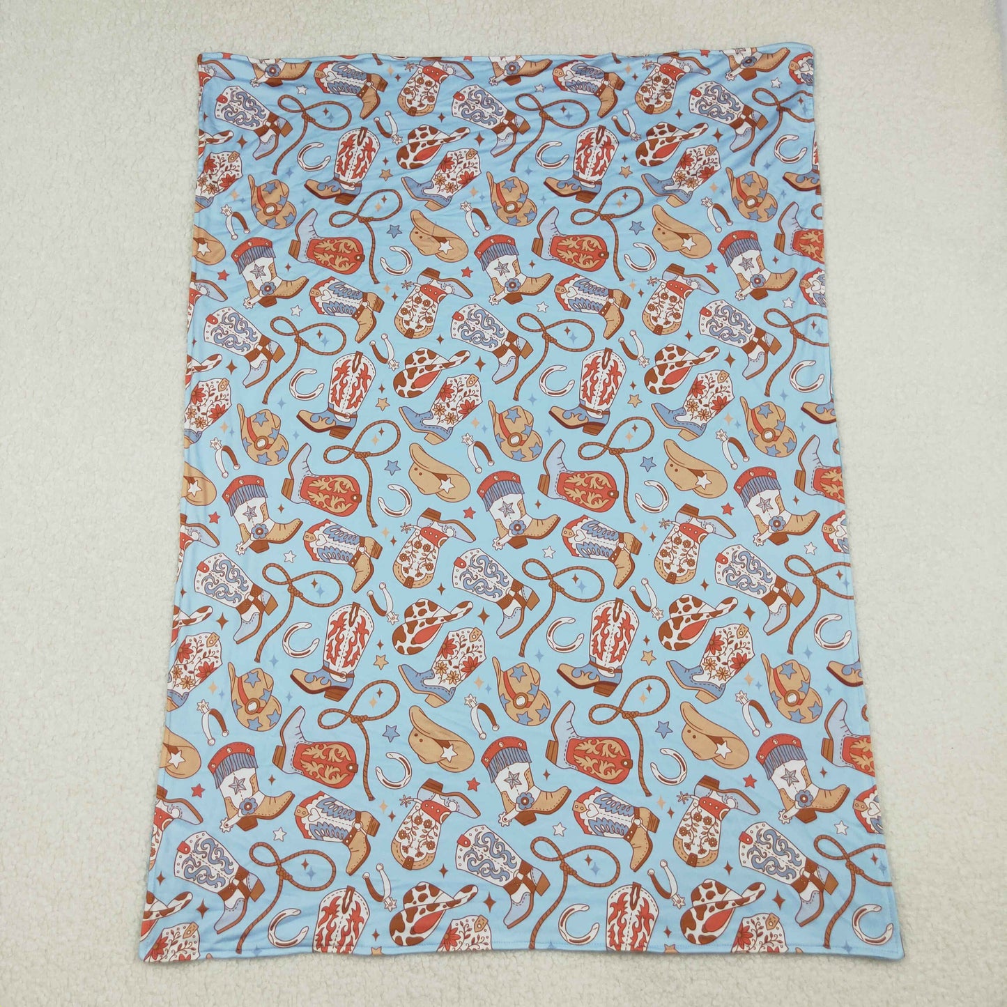 BL0214 boots girl blanket 202510 RTS