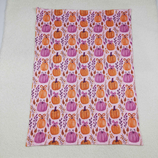 BL0216 Halloween Pumpkin blanket 202509  RTS