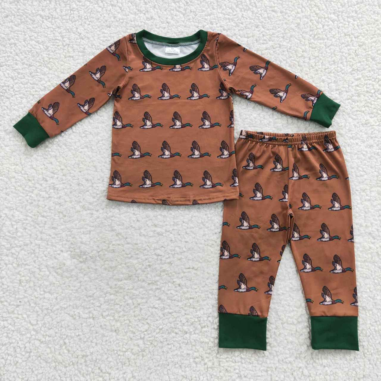 BLP0265 western hunting duck long sleeve girl outfit pajamas RTS 20230814