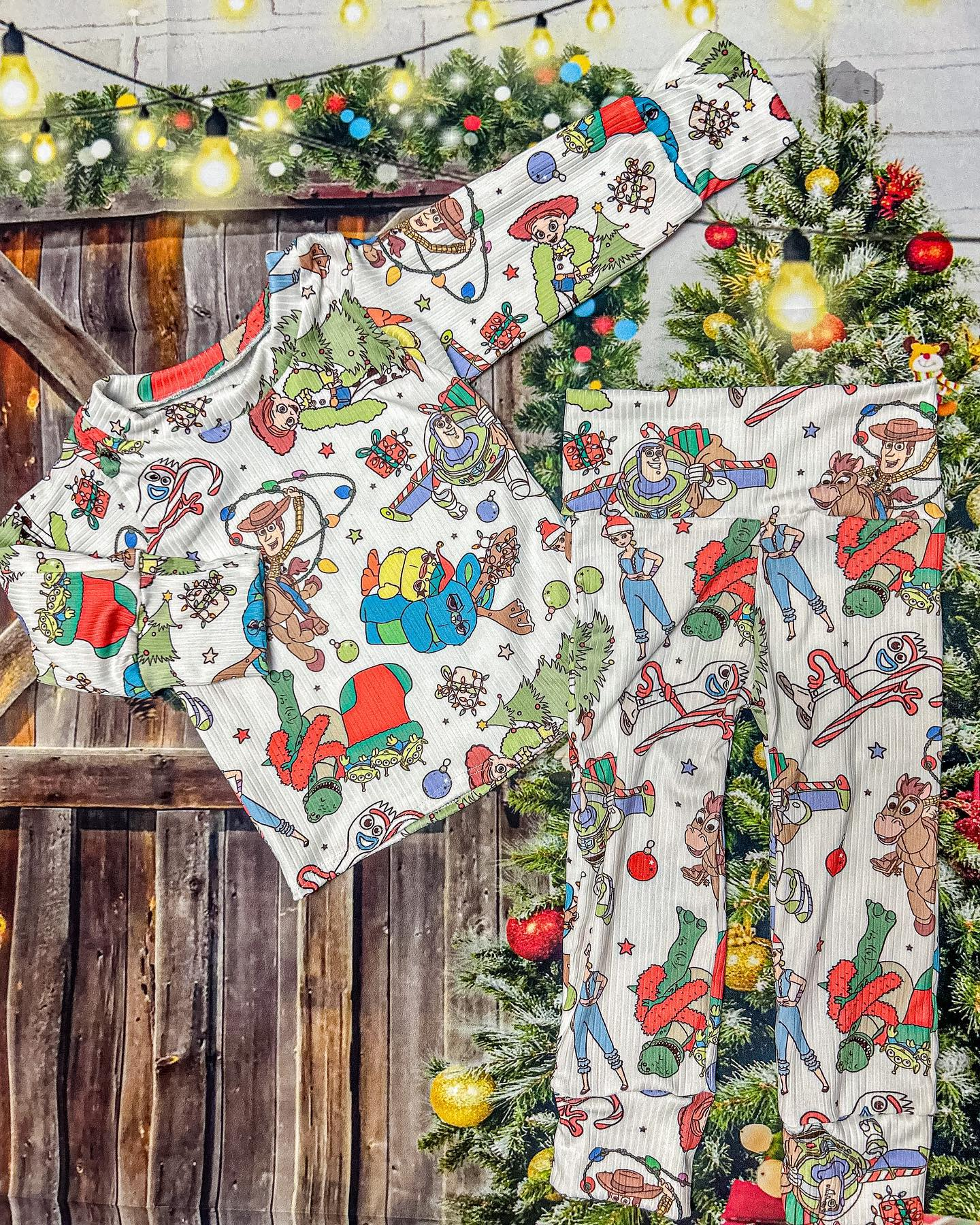 Christmas mouse sibling BLP0573 pajamas boy outfit preorder 202406