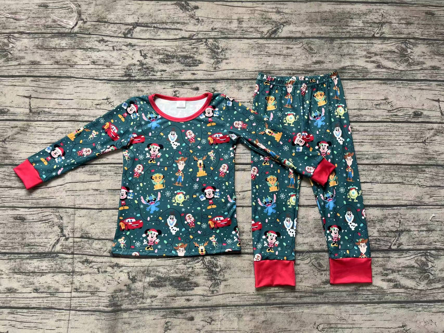 Stitch mouse snowman sibling BLP0747 girl outfit 202408 RTS