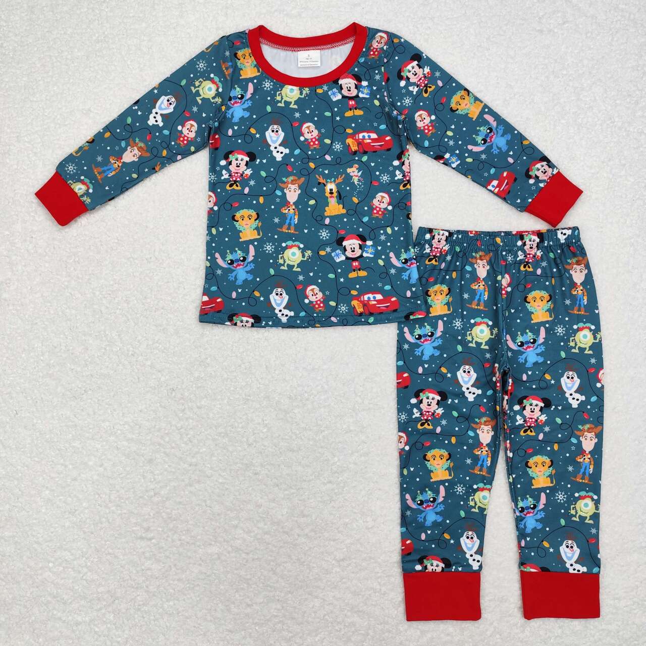 Stitch mouse snowman sibling BLP0747 girl outfit 202408 RTS