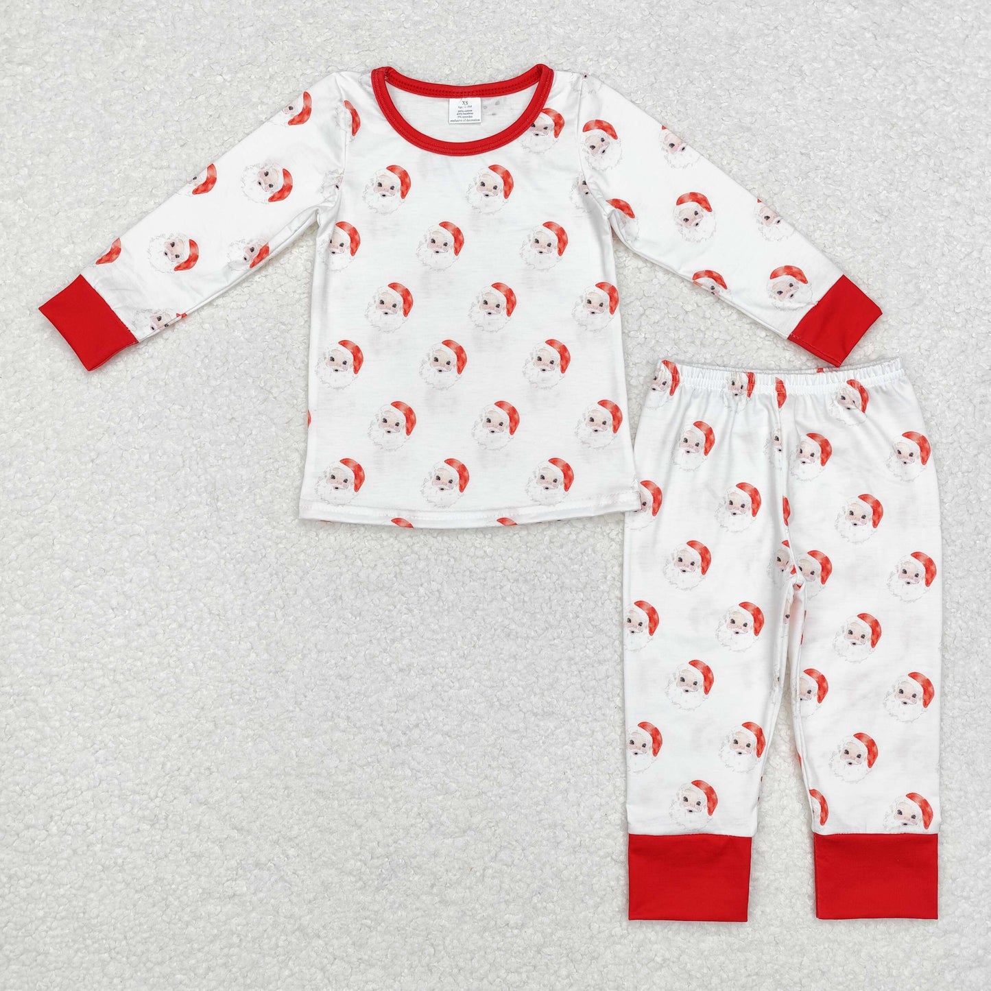 BAMBOO BLP0751 Christmas santa boy pajamas outfit 202408 sibling RTS
